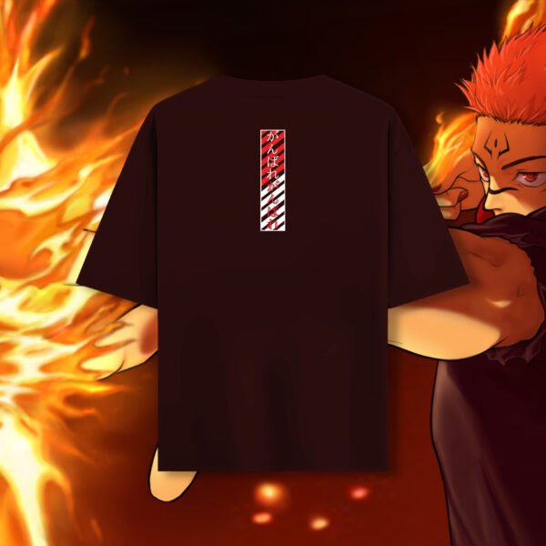 Ryomen Sukuna Premium Oversized Tee - Image 5