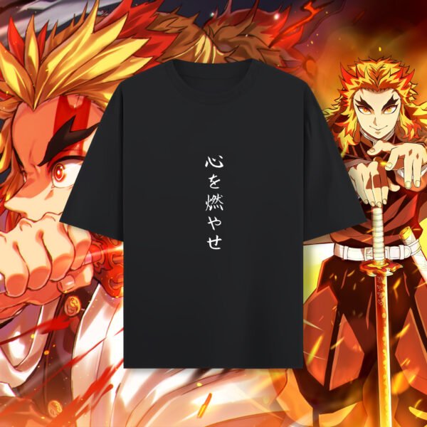 Rengoku Kyojiro Premium Oversized Tee - Image 2