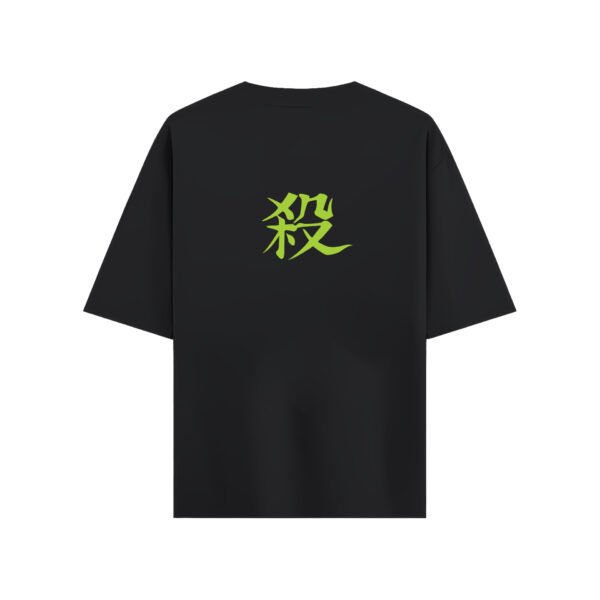 Sanemi Premium Oversized Tee – Demon Slayer Edition - Image 2