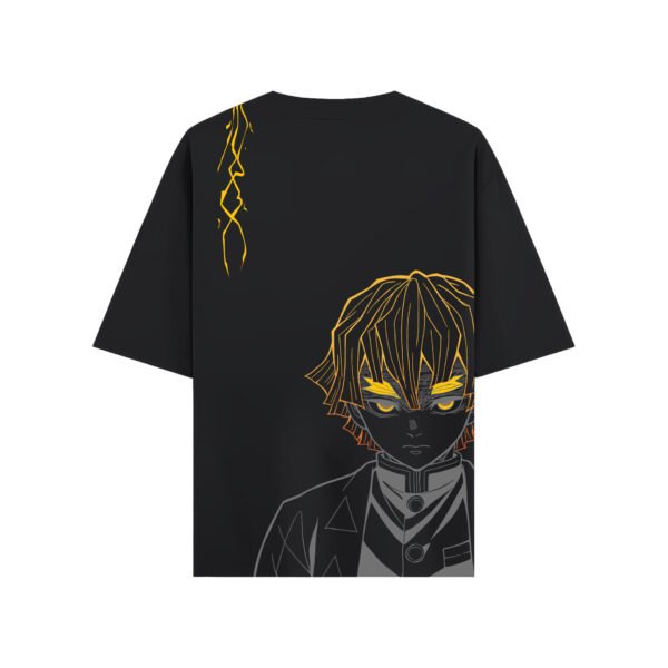 Awakened Zenitsu Premium Oversized Tee – Thunder Edition