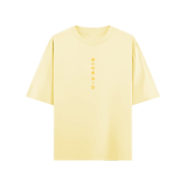Awakened Zenitsu Premium Oversized Tee – Thunder Edition - Image 4