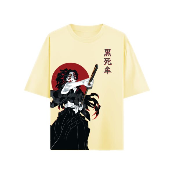 Kokushibo Oversized Tee – Upper Moon One Legacy - Image 3