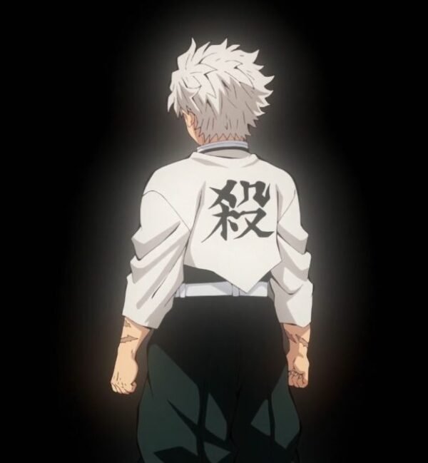 Sanemi Premium Oversized Tee – Demon Slayer Edition - Image 3